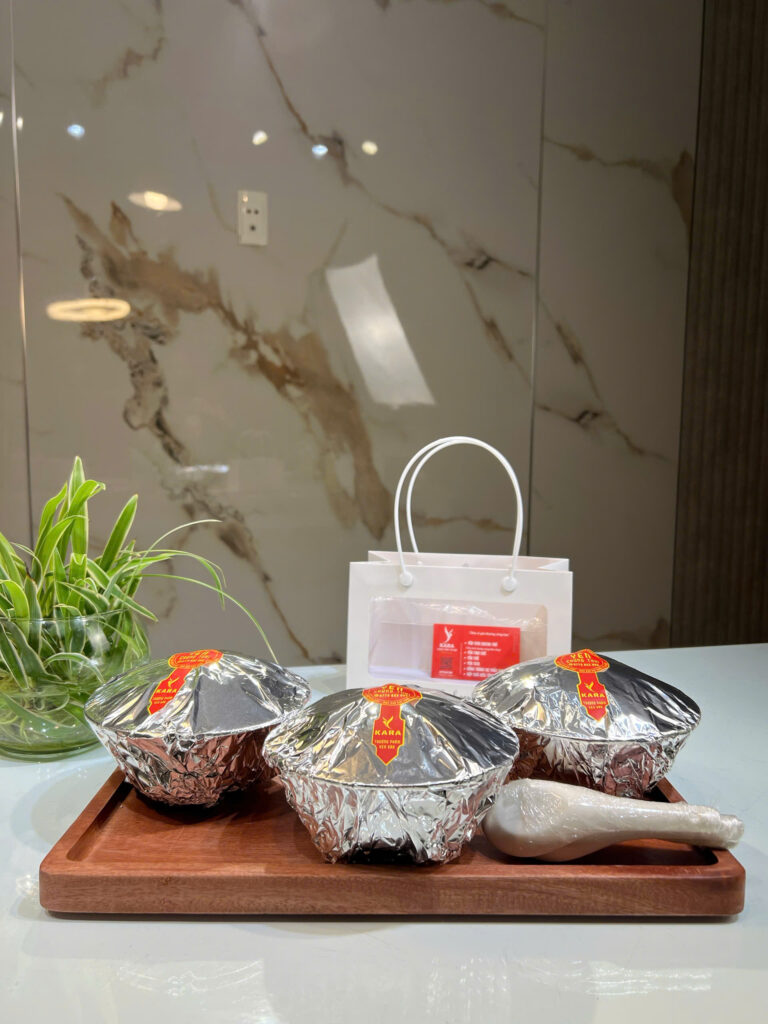 Thố yến chưng nóng Kara gói giấy bạc giữ nhiệt, giao tận nơi TP.HCM còn ấm