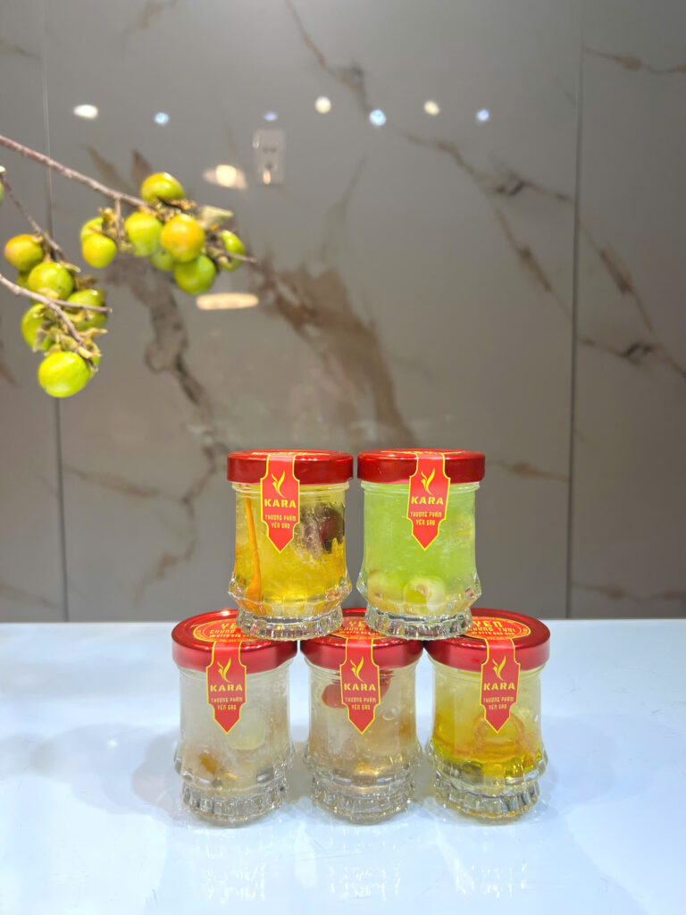 yến chưng tươi yến chưng nóng kara tphcm